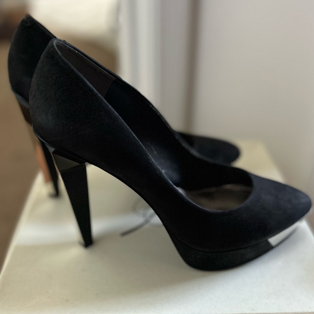 RACHEL Rachel Roy Black Stiletto Heels